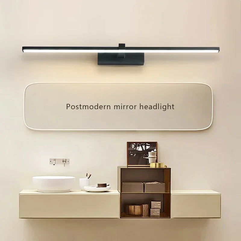 Modern Wall Light Bathroom LED Hardwares Wall Lamp Three Colors Light Aluminum Led  Indoor Wall Sconces Fixture Make Up light