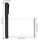 Black Gel Pen with Retractable Blank Scroll Pull-out Paper Exam Ballpoint Pen Study Stationery Creativity Durable Black Gel Pen