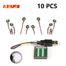 10PCS 0.8mm Pin RGB LED Building Blocks USB Lamp DIY Street Light City Electric Decorate 1X1 Brick Compatible All Brands