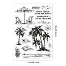 1Sheet Spring Cherry Blossom Season Clear Stamps for DIY Scrapbooking Flowers Silicone Clear Stamp Seals for Cards Making Photo