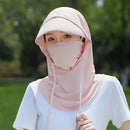 Men Breathable Full Head Mask Women Summer Sun Protection Cooling Long Balaclava Face Mask Neck Cover for Cycling Fishing