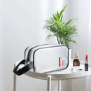 1pc Dense Fog Cosmetic Women Bag Zipper Makeup Bags Storage Bath Toiletry Wash Bag Beauty Case Travel Make Up Organizer