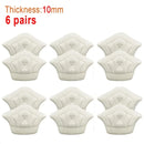 6pair/12pcs Anti-wear Feet Pads Lightweight For Sport Shoes Adjustable Size  Back Sticker Antiwear Feet Pad Cushion Insole Heel