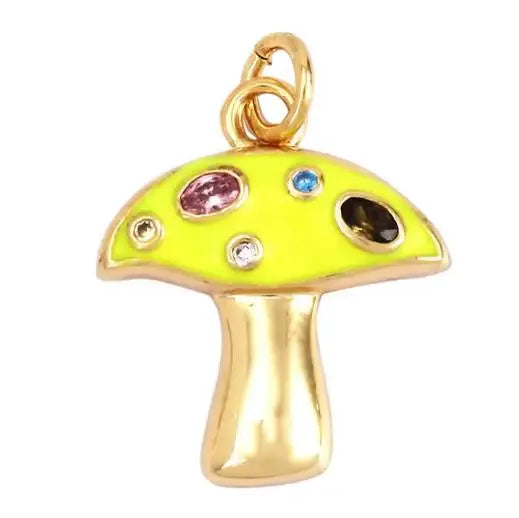 3D Fruit Strawberry Grape Mango Pineapple Water Melon Cherry Banana Charm Pendant , Jewelry Necklace Bracelet Making Supply M15