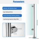 Railing Column with Stable Base, Stainless Steel 90cm or 110cm Middle Column and End Column