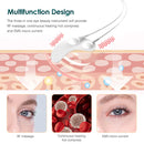 Microcurrent RF Massage Eye Mask Hydrogel Eye Patches Hot Massage EMS Eye Massage Device Reduce Wrinkles Puffiness Dark Circles