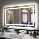 LED Light, Anti-Fog Vanity Mirror Dimmable Led Makeup with Memory Function Mirror Glass Shatter-Proof