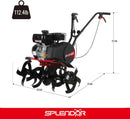 Gas Powered Tiller 4 Cycle Engine 212Cc Working Width Adjustable 13In-22In-33.5In