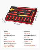 SucceBuy Insulated Screwdriver Set Professional Electrical Screwdriver Set 1000V Insulated Electrician Tool Set Magnetic Phillip