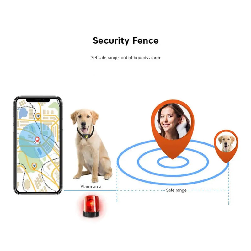 Universal Pet GPS Tracker Collar GSM Wifi USB Mini Light Tracker For Pets Dogs Cats Cattle Sheep Waterproof Pet Tracking Locator