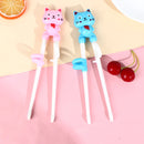 Cartoon Animal Head Chopsticks Children Eating Training Baby Learning Chopsticks