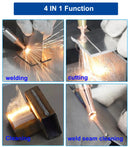 US STOCK Handheld 1500W Laser Welding Machine 4 IN 1 Fiber Laser Welding Machine RECI Laser for Metal Welding Cleaning Cutting