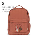 KS Baby Backpack 2024 New Kids Schoolbag Kindergarten Bags Brand Traveling Mom Cherry Lemon Children's Boys Girls Storage