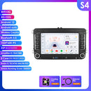 GPS Android 14 Auto Radio for Volkswagen VW Passat B6 B7 T5 Tiguan Touran GOLF POLO Carplay 4G Car Multimedia GPS 2din Autoradio
