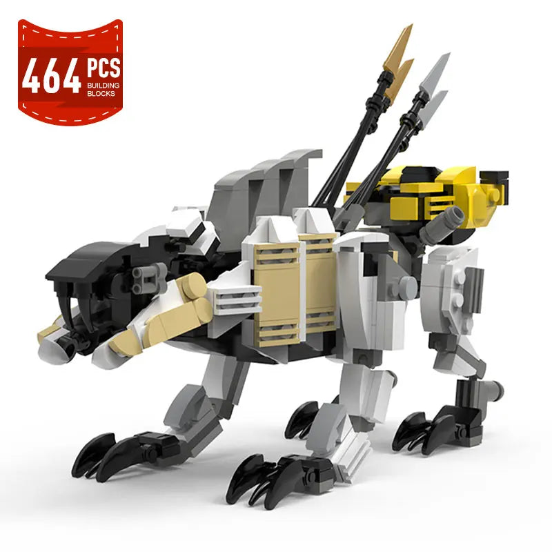 New MOC Horizon Zero Dawned Long-necked Beast Action Figure Building Block Mechanical Monster Mech Constructor Bricks Toys Gifts