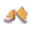 5Cm Doll Canvas Shoes Lace-up High-top Sneaker For 14inch Wellie Wisher Doll Toy 1/6 Bjd Paola 20Cm K-pop Cotton Doll Clothes
