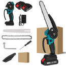 3000w Cordless Chain Saw 6/8 Inch Electric Chainsaw Rechargeable Pruning Wood Cutting Power Tools For 18V Battery