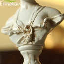 ERMAKOVA Resin Venus Figurine Roman Venus Goddess De Milo Aphrodite of Milos Ancient Greek Statue Home Office Decoration