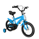 14 Inch Kids Bike Adjustable Seat Dual Brakes Children's Bicycle Load 50kg w/Training Wheels for Ages 2-4, Yellow/Blue/Red/White
