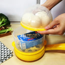 Mini Household Electric Frying Pan Skillet Fried Eggs Boiler Steamer Non-Stick Fried Steak Pancake Omelette Breakfast Maker