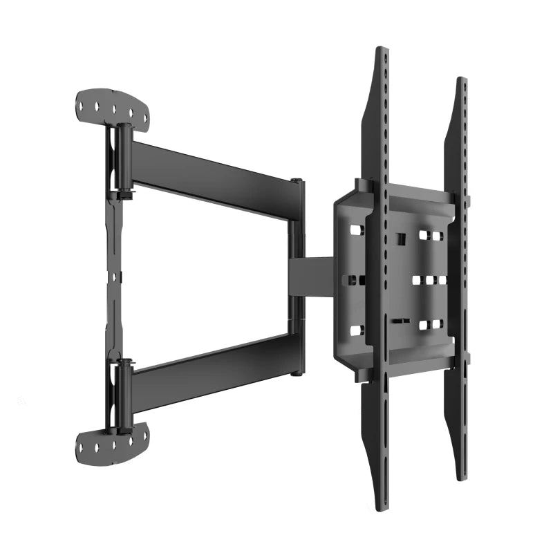 70cm Extension Long Arm TV Wall Mount, 32-65inch Full Motion TV Wall Bracket Swivel Tilt Level Articulating, Max VESA 400x400mm