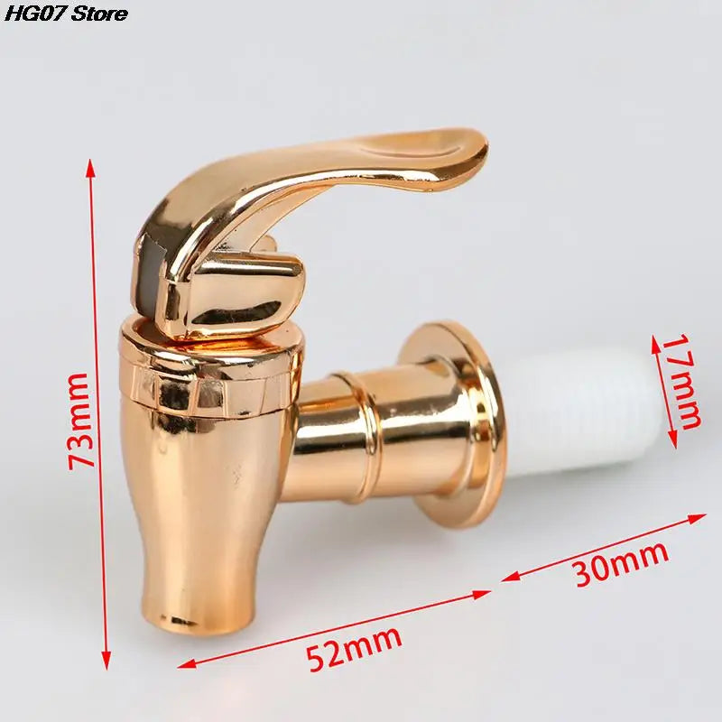 1PC Glass Wine Bottle Faucet Jar Wine Barrel Water Tank Faucet With Filter Wine Valve Water Dispenser Switch Tap Bibcocks Beer