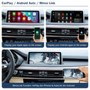 Road Top Wireless CarPlay Android Auto for BMW NBT EVO X5 F15 X6 F16 2014-2020 X1 F48 2016-2020 with Car Play Functions Airplay