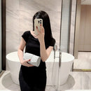 Fashion Ladies Luxury Sequins Clutches Evening Bags Glitter Banquet Handbags Women Chain Shoulder Bag Dinner Bag Wedding Party