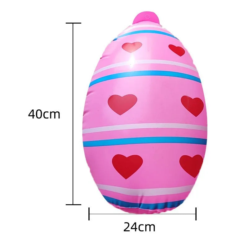 Easter Outdoor Party Games for Family Bunny Potato Sack Race Jumping Bags Kids Easter Egg Spoon Race Eggs Hunt Games Party Favor