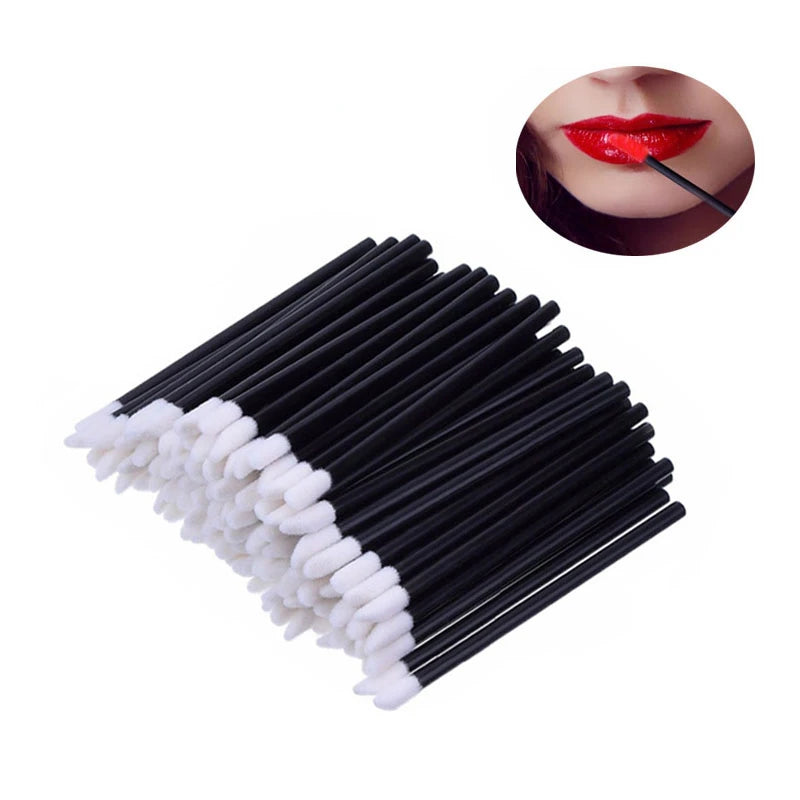 50/1000 PCS Disposable Lip Brush Women Accessories Wholesale Lipstick Gloss Wands Applicator Perfect Best Make Up Tool Hotting