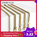 Bronze Bag Chain Transformation Shoulder Strap Cross-body Chain Backpack Replacement Metal Bag Strap Bag Accessories