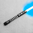 PHS Dueling Lightsabers,4 Modes Sounds for Adults,Black Metal Hilt Light up Sword Toys for Birthday Party Favors (99cm)