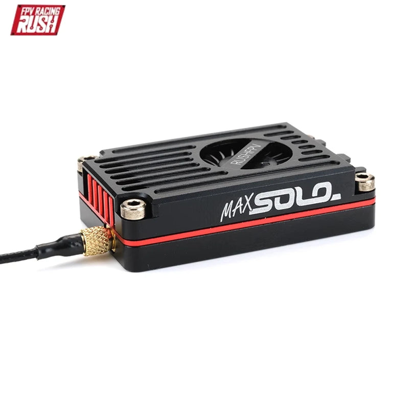 RUSH MAX SOLO 5.8GHz 2.5W VTX Video Transmitter 48CH/37CH CVBS PAL/ NTSC With Antenna For RC FPV Long Range Fixed-wing Drones