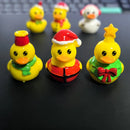 6 Kinds of Mini Christmas Ducks Home Decor Miniatures Xmas Duck Christmas Micro Landscape Desk Decorative Figurines