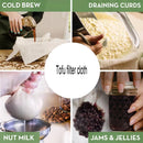 1pcs variety of specifications cotton gauze tofu makingfilter cloth coffee yogurt and cheese cloth mold kitchen cooking tool set