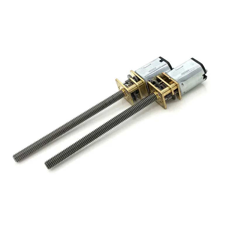 1PCS GA12-N20-M4*55 DC 3V 6V 12V Micro Metal Gear Motor with Extended Threaded Shaft Reduction DC Motors 200RPM 300RPM 600RPM