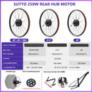 Varstrom x SUTTO 36V 250W Rear Hub Motor Disc Brake Cassette Kit With 13Ah 24Ah Battery Kits Ebike Electric Bike Conversion Kits