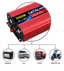1000W-10000W Inverter 12V/24V 220V Pure Sine Wave Converter Solar Inverters With LED EU Socket