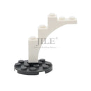 20pcs Moc Brick Arch 1x5x4 Continuous Bow 2339 DIY Classic Building Blocks Compatible branch for tree Assembles Particles