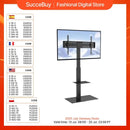 VEVOR TV Stand Mount Swivel Tall TV Stand for 32-55/ 65/ 85 inch TV Height Adjustable Portable Floor TV Stand Max VESA 600x800mm