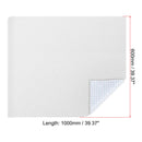 2Pc Whiteboard Dry Erase Board Sticker Wall Sticker Self Adhesive Backing Roll with Markers for Wall Office Home Classroom White