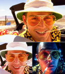 JackJad New Fashion 3138 SHOOTER Style Vintage Aviation Sunglasses Metal Circle Brand Design Sun Glasses Oculos De Sol With Hood