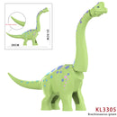 Brutal Raptor Building Jurassic Blocks World 2 MINI Dinosaur Figures Bricks Dino Toys For Children Dinosaurios Christmas