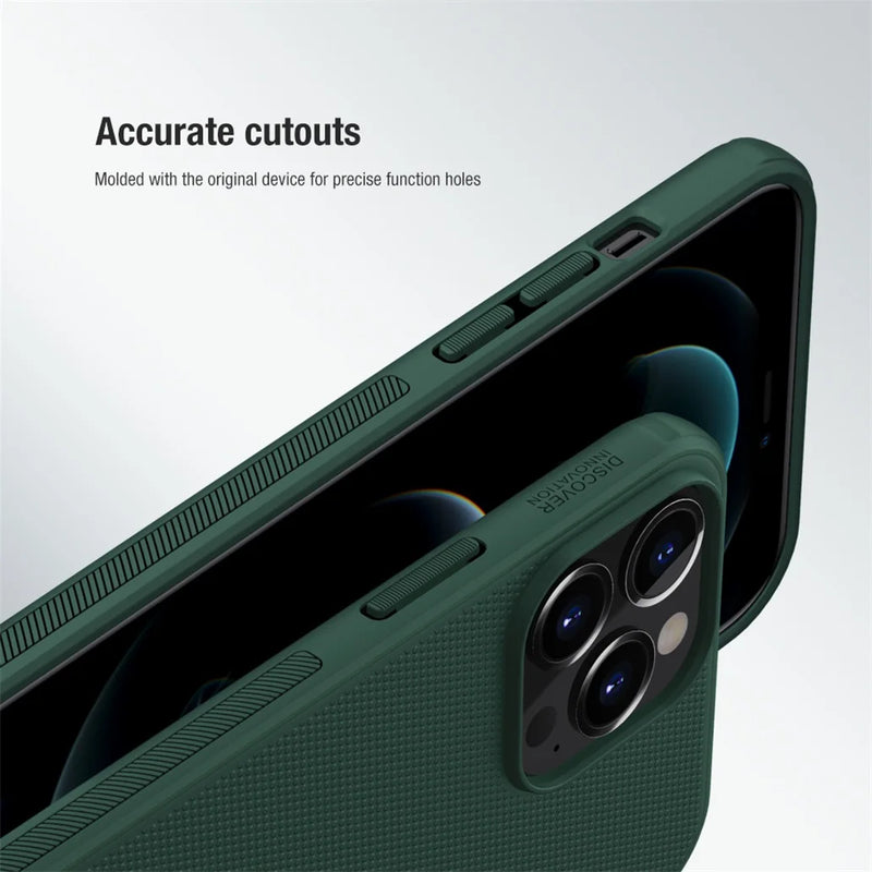 For iPhone 13 Pro / 13 Pro Max Case Nillkin Frosted Shield Pro TPU Edge Protective Cover For iPhone13 / 13 Mini Phone Housing