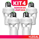 Kit Presence Sensor With internal led high power Photocell For Lamp Socket Hogar decoración Free Delivery