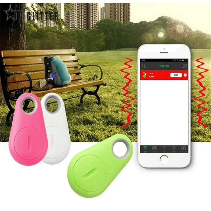 Wireless Whistle Key Finder Keychain For Women Men Anti-Lost Device Keyrings Electronic Anti-Theft Ellipse Plastic Key Search