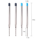 10pcs 1mm Ballpoint Medium Point Point Pen Refills Replacement  for Spare Parker Pens Refills School Office Stationery Supplies
