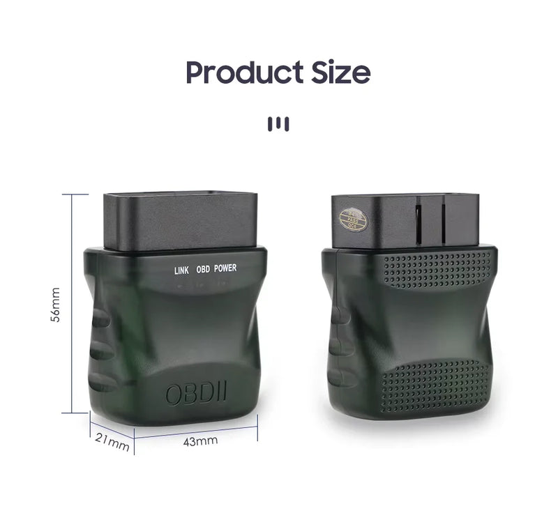 OBD2 Scanner Torque Car Monitor Diagnostic Tool PJ-908 Bluetooth for Hizpo Android Headunit Mutimedia Player