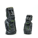 Aquarium Moai Statues Easter Island Head Ornaments Statues Fish Tank Landscaping Decor Home Tabletop Terrarium Aquascaping
