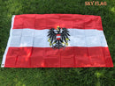 SKY FLAG Austria Flag 90x150cm hanging polyester printed AT Austria Flag Banner for Home Decoration